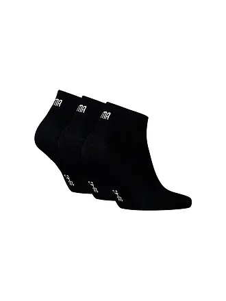 PUMA | Socquettes unies lot de 3 | schwarz